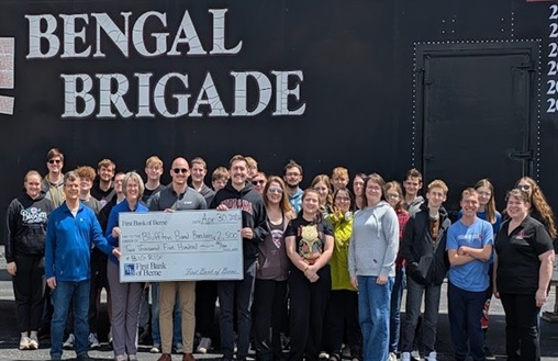First Bank of Berne Donates to Bluffton Bengal Brigade