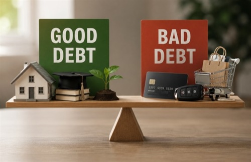 Understanding Good Debt vs. Bad Debt