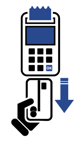 Step 3 to Using your Chip Card