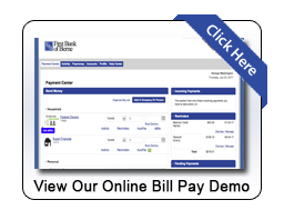 Online Bill Pay Demo