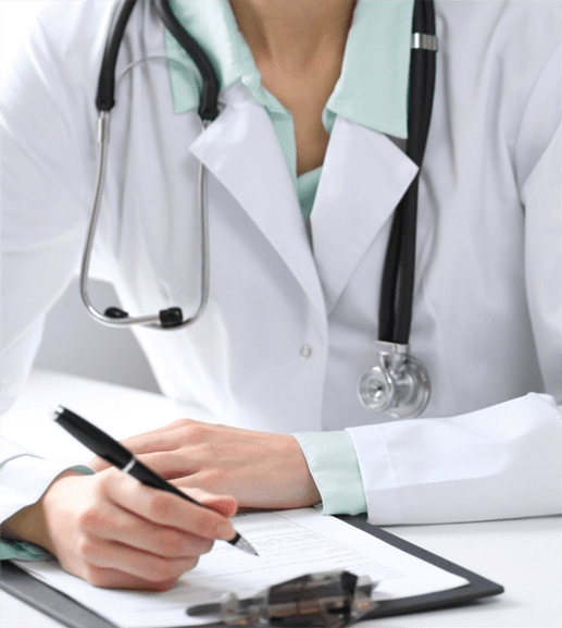 Female Doctor Taking Notes