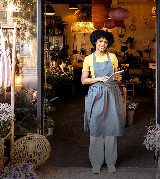 Hand holding credit card
